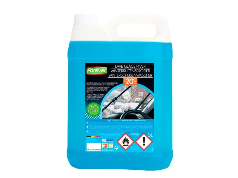 Forever ruitensproeiervloeistof bio-ethanol -20 °C jerrycan van 5 liter